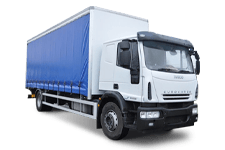 Car Hire Camborne - 18 Tonne Curtain Side Truck - Truck hire Camborne