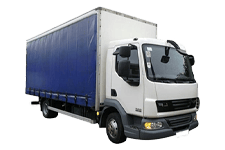 Car Hire Camborne - 7.5 Tonne Curtain Side Truck - Truck hire Camborne